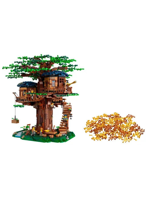 LЕGО Конструктор LEGO IDEAS 21318 «Домик на дереве», красный, фото 3