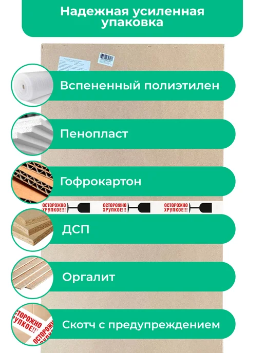 Интерьерные зеркала Настенное фигурное зеркало 100х60 см c сенсорной кнопкой, 100x60 см, фото 8
