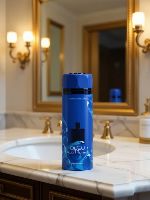 PARFUM DE LUXE Парфюмированный дезодорант-спрей BLEU, 200мл, 200 мл, фото 2