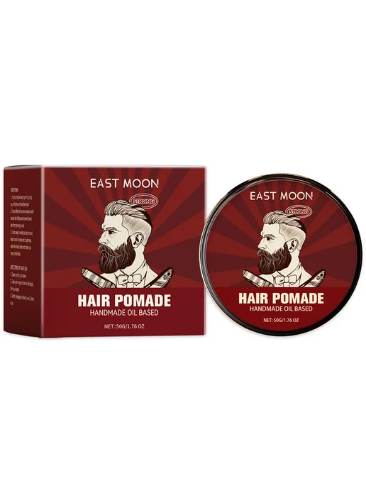 EAST MOON Мужской крем для волос Увеличьте блеск Стойкая укладка 50 г, 50 г, фото 2