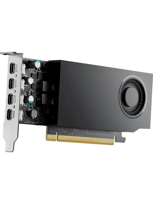 NVIDIA Видеокарта PCI-E RTXA1000(900-5G172-2280-000), черный