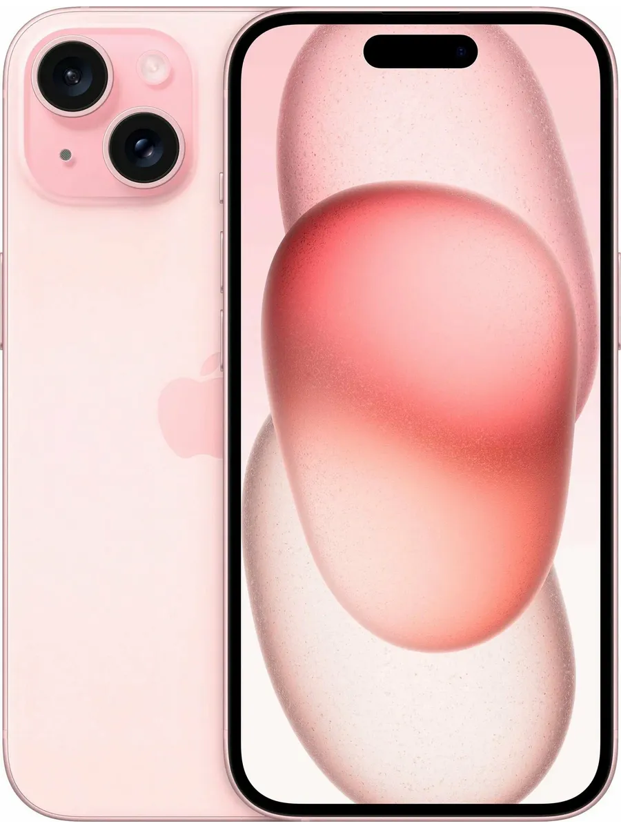 Смартфон iPhone 15 128 ГБ Розовый восстановленный