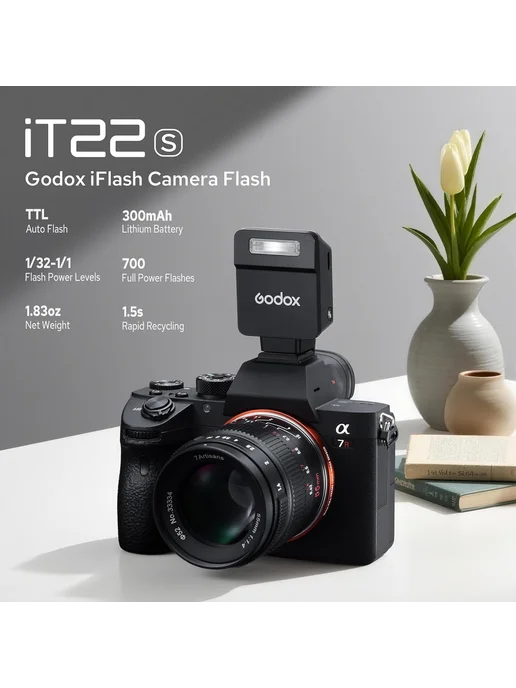 Godox IT22 S TTL, Для Sony, Черная, черный, фото 2