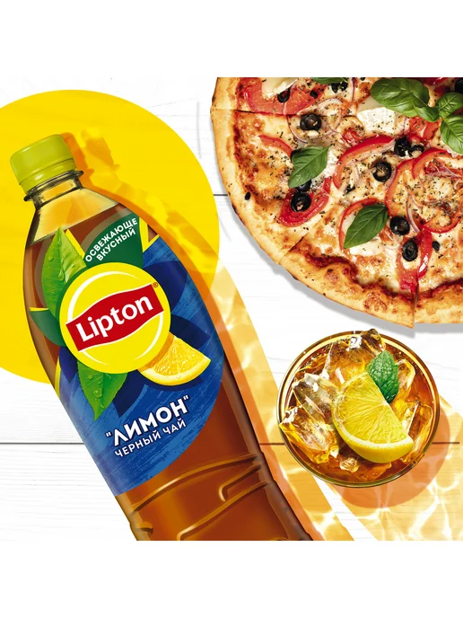 Lipton Чай Липтон Лимон 12 шт по 1л, 12 шт, 1 л, фото 4