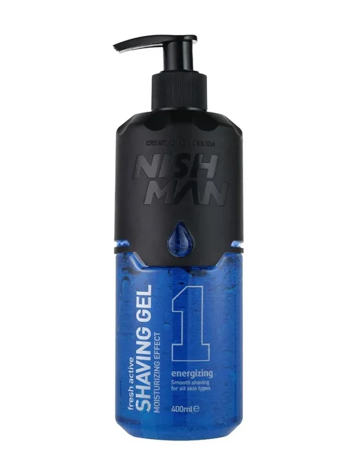 Nishman Гель для бритья Shaving Gel 400 мл 01, 400 мл