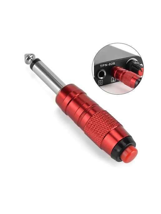 1шт Smart Tattoo Machine с кнопкой, беспроводной педалью (Кр, 1 шт, фото 4