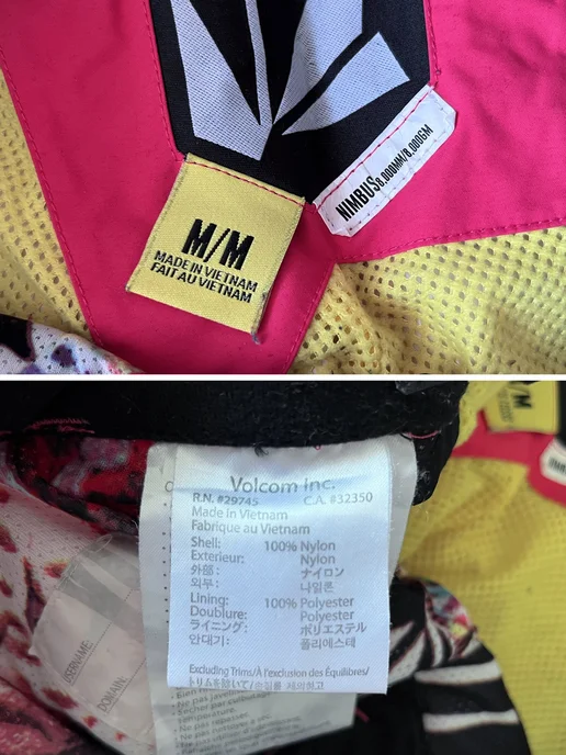 Брюки горнолыжные сноубордические volcom M 44 46, вариант, фото 4