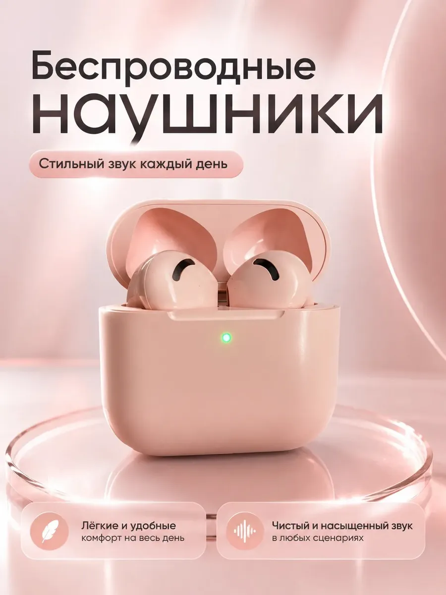 Наушники беспроводные для android и iphone