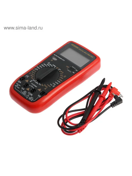 Тундра Мультиметр VC9205N ACV DCV ACA DCA, вариант, фото 6