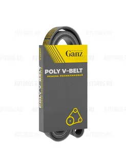 GANZ Ремень поликлиновой 6PK1778 RENAULT Logan Sandero GIE37616