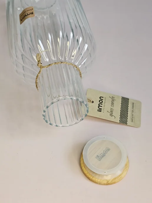 Limon.Home Дизайнерская стеклянная бутылка 1,4л, 1,4 л, фото 3