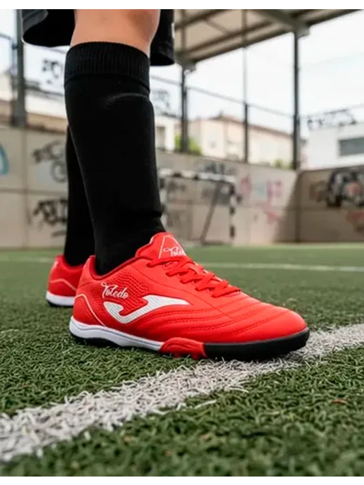 JOMA Сороконожки подростковые TOLEDO JR 2606 Red, красный, фото 7
