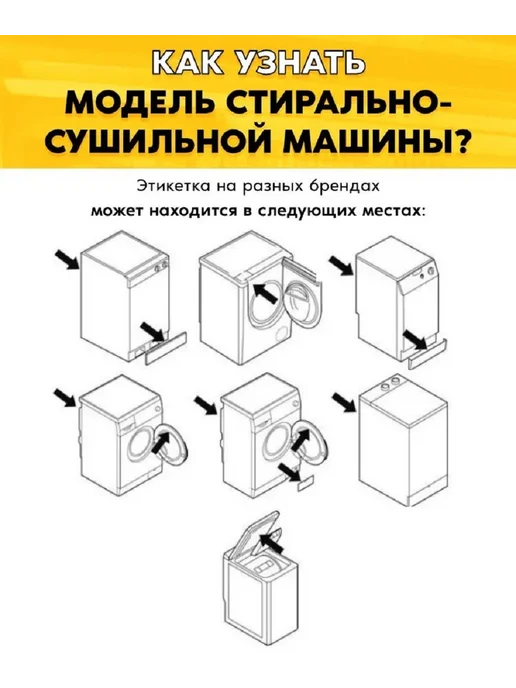 Нет бренда Ручка для сушильной машины SIEMENS 497522, вариант, фото 3