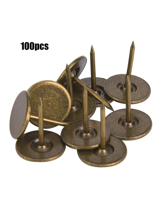 Мебельные гвозди декоративные 100 шт, 100 шт, фото 2