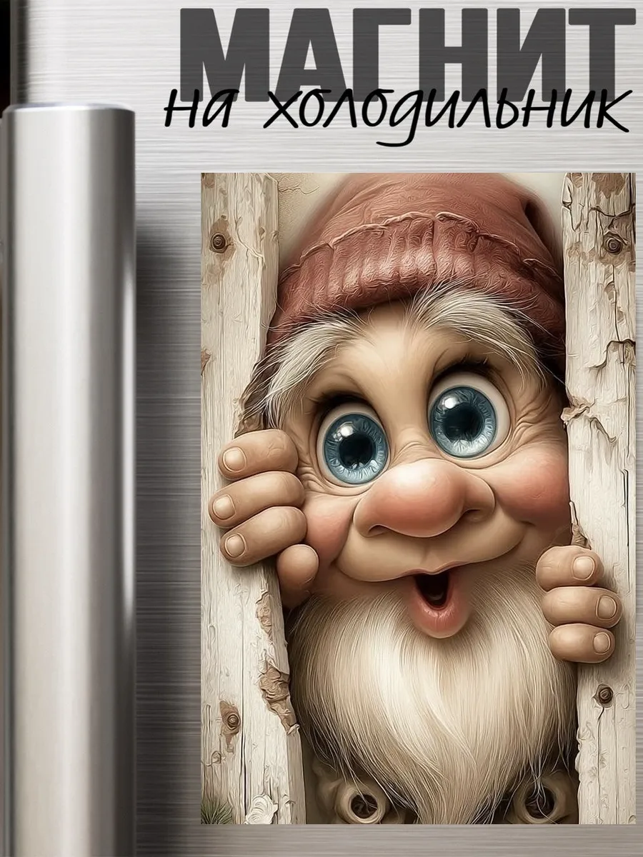 Магнит на холодильник животные