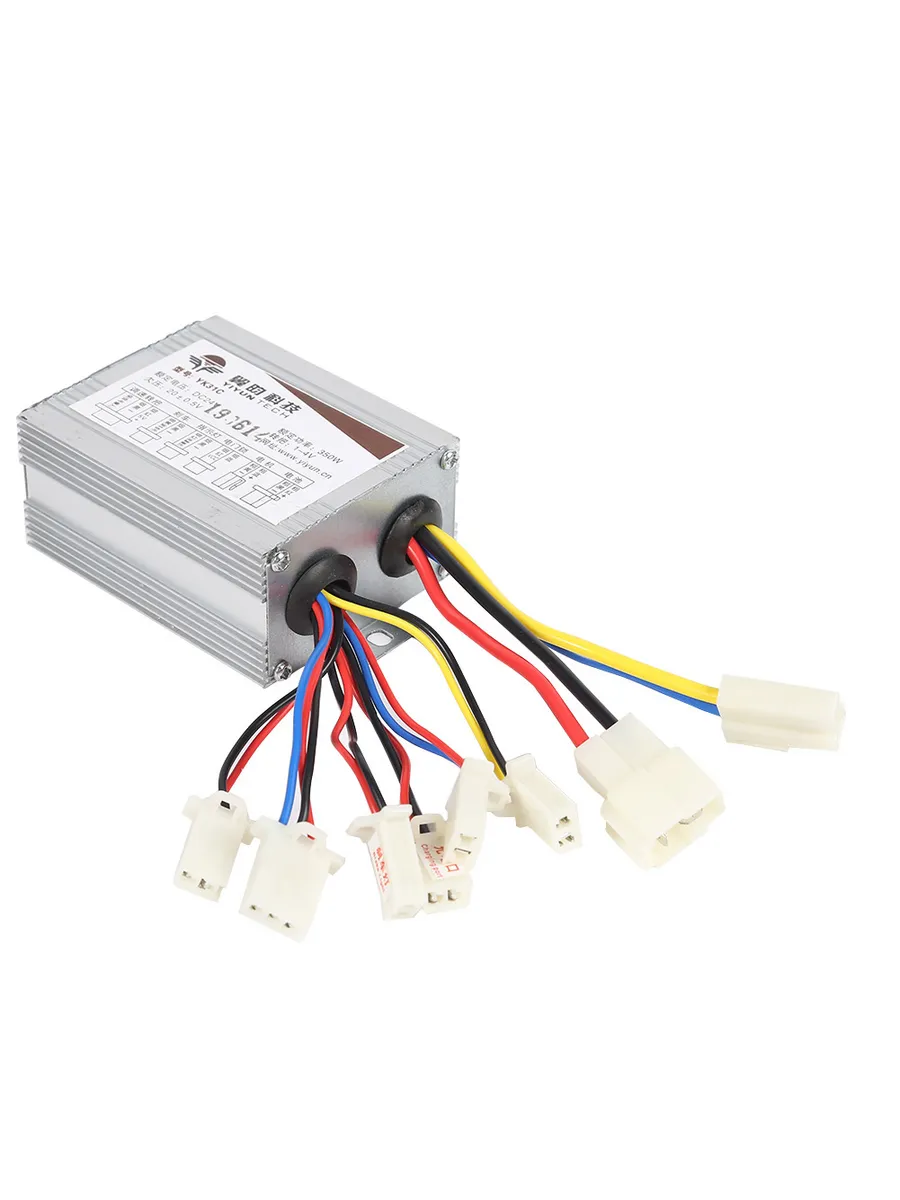 Брашь мотор регулятор для электротранспортов 24V 350W