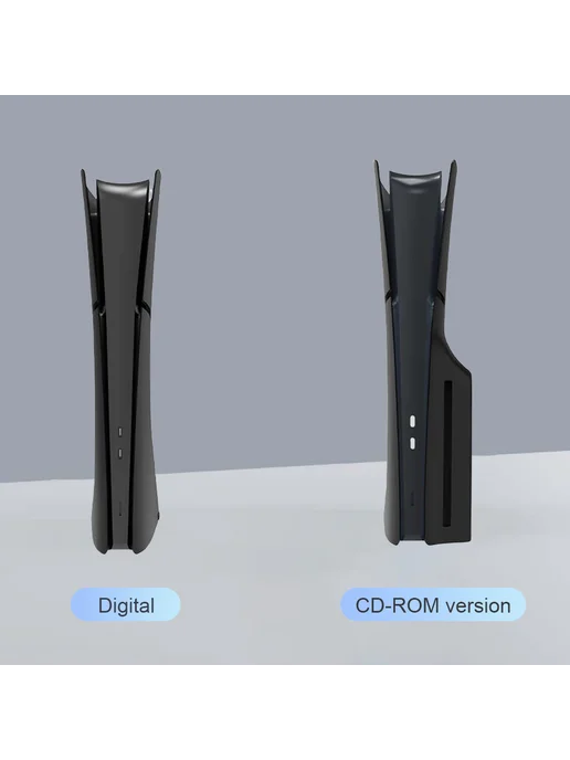 Замена фаскладки Split ABS для PS5 Slim Disc Digita, черный, черный, фото 7