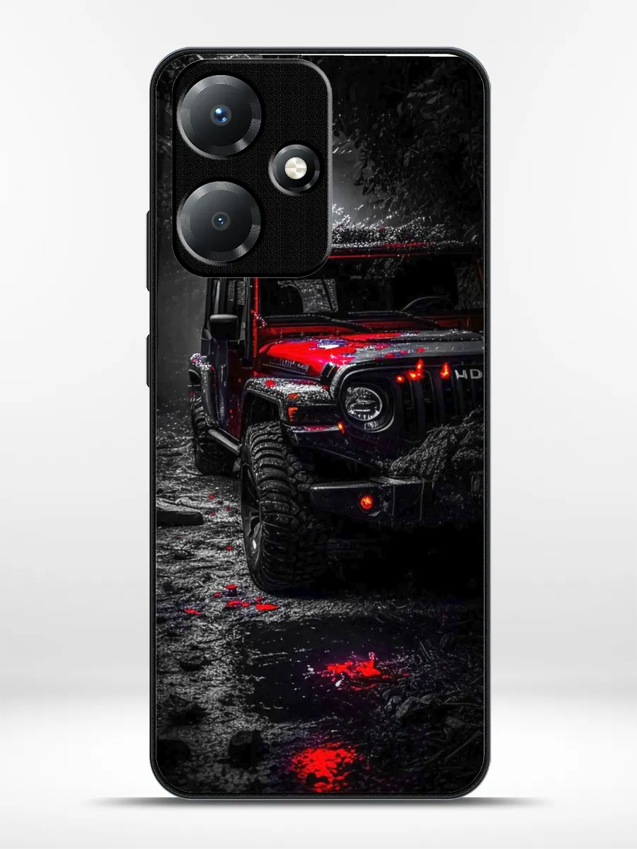 Чехол на Infinix Hot 30 Play Car