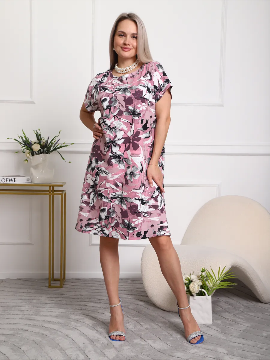 Туника Оверсайз Oversize большие размеры