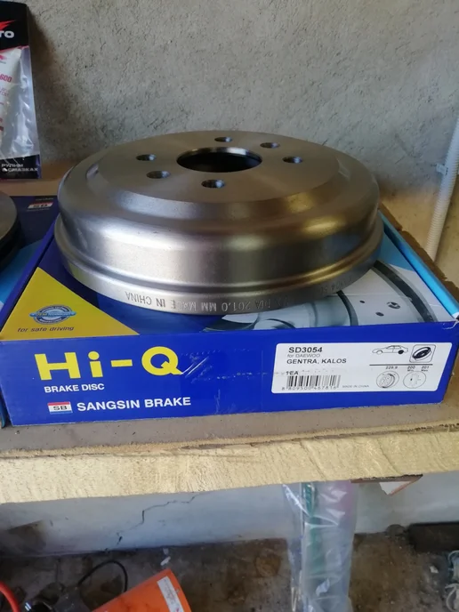 SANGSIN BRAKE Барабан тормозной CHEVROLET AVEO 06- SPARK 10- SD3054, вариант, фото 2
