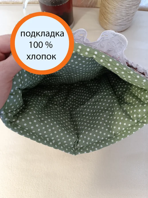 Грелка для чайника. Кот и кошечка, белый, фото 4