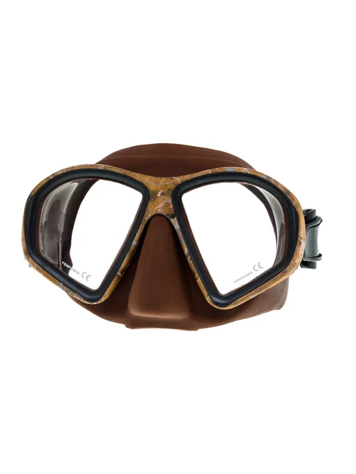 Marlin Маска для подводной охоты MATTE, черный, коричневый, фото 2