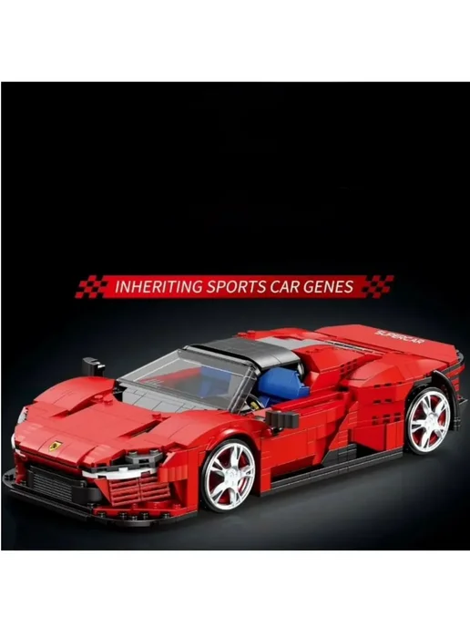 LEGO Конструктор Спорткар Ferrari Daytona SP3 1069 деталей, вариант, фото 2