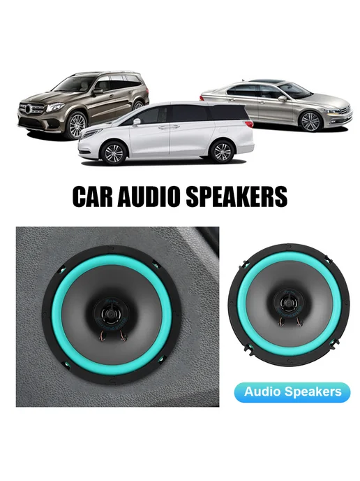 Автоакустика 6.5" 12V, полн. диапазон, водозащищённая, для, вариант, фото 2