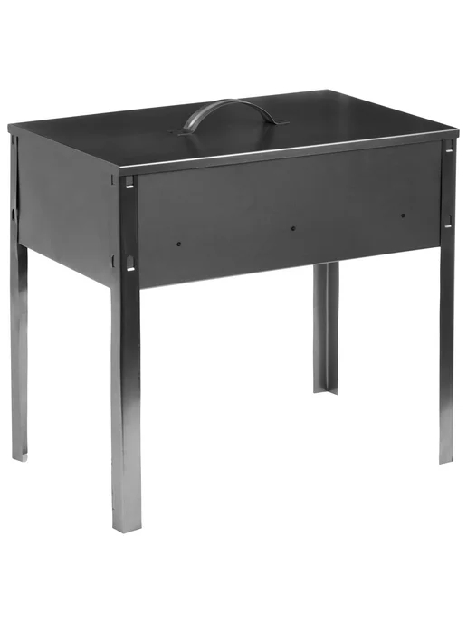 Maclay Мангал-коптильня разборный стальной 40х25х40 см, 40x25x40 см, фото 4