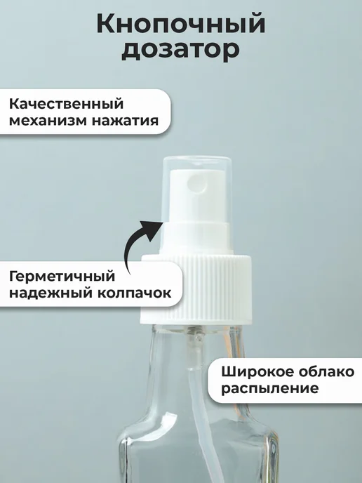 Kwest.Home Бутылка для масла с распылителем, набор 2 шт по 100мл, 2 шт, 100 мл, фото 6