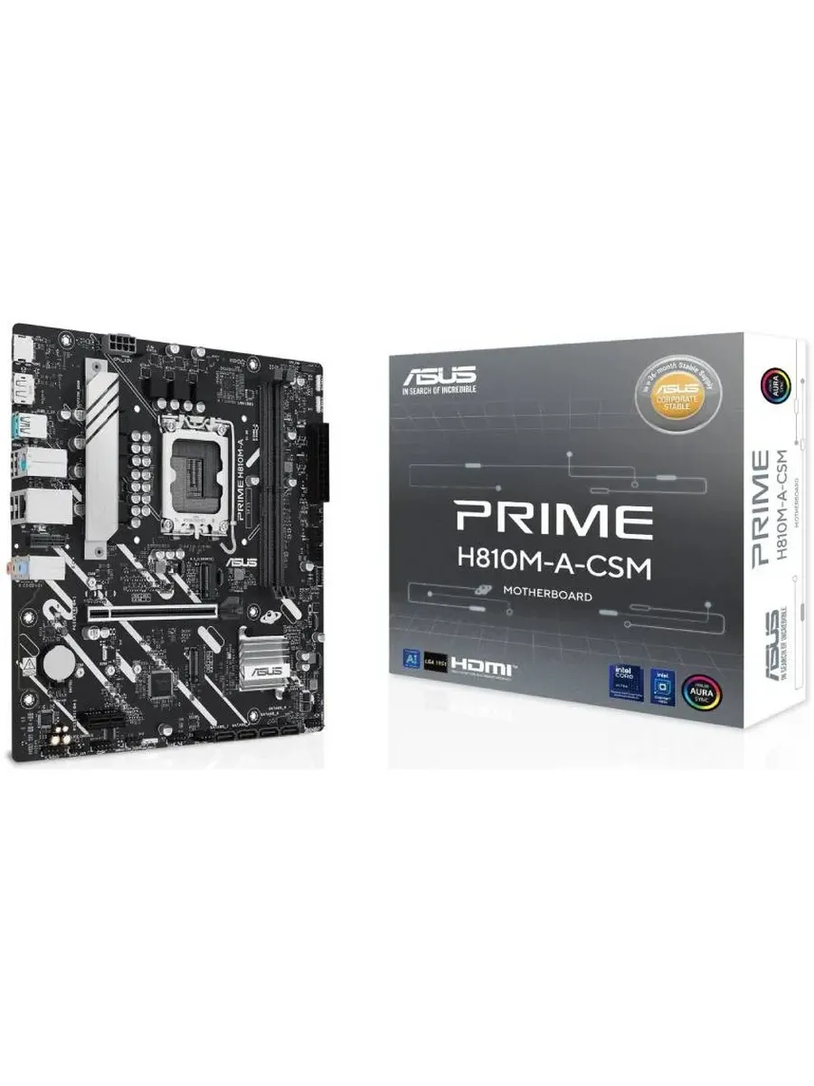 Материнская плата PRIME H810M-A-CSM Asus 923739803 купить за 11 961 ₽ в интернет‑магазине Wildberries