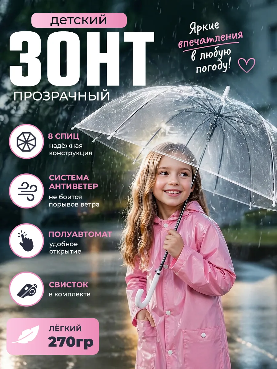 Детский зонт