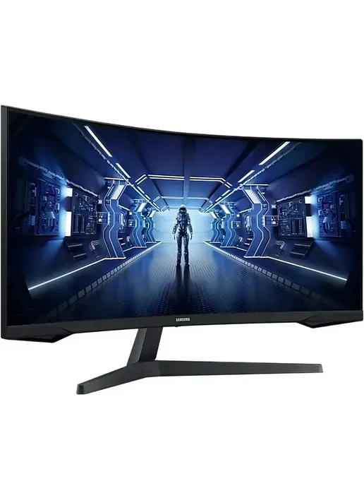 Samsung Монитор LC34G55TWWIXCI 34" VA UW 1мс 165 Гц изогнутый, вариант, фото 2