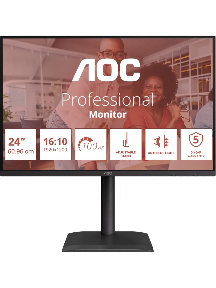 AOC Монитор 24 Дюймов для офиса FHD 100Гц X24E4U