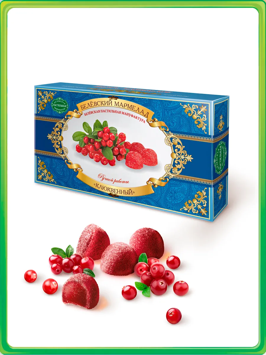Мармелад Kлюквенный, 280 г.