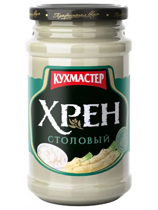Хрен столовый КУХМАСТЕР, 190 г, 190 г