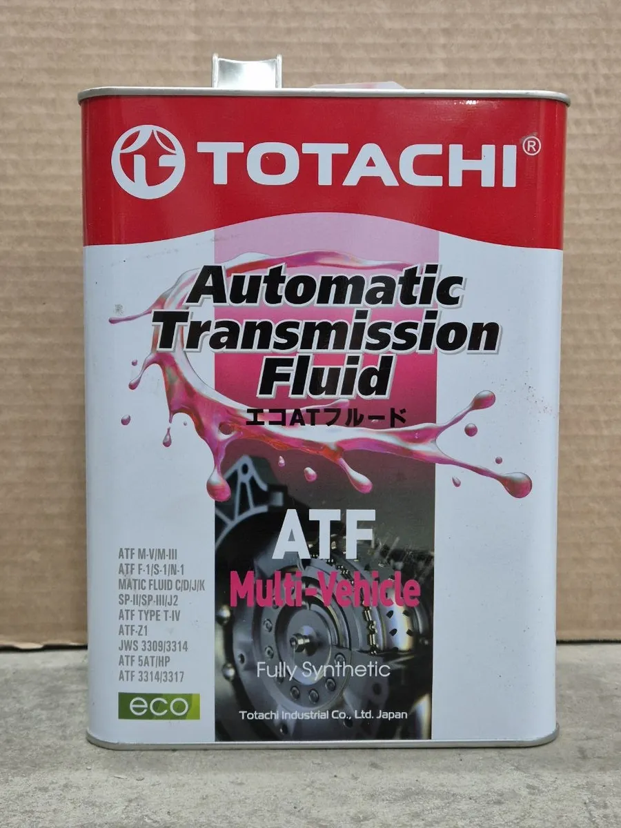 Трансмиссионное масло Тотачи ATF Multi-Vehicle синтетика 4л