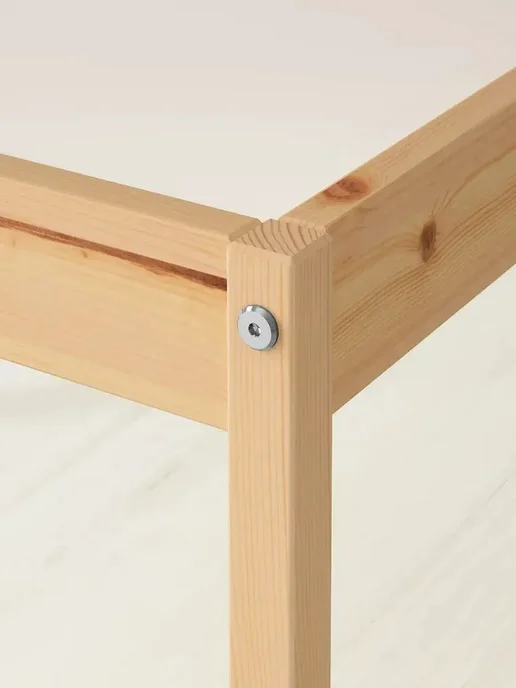 IKEA Комплект детской мебели (стол и 2 стула), Корпи, коричневый, фото 3