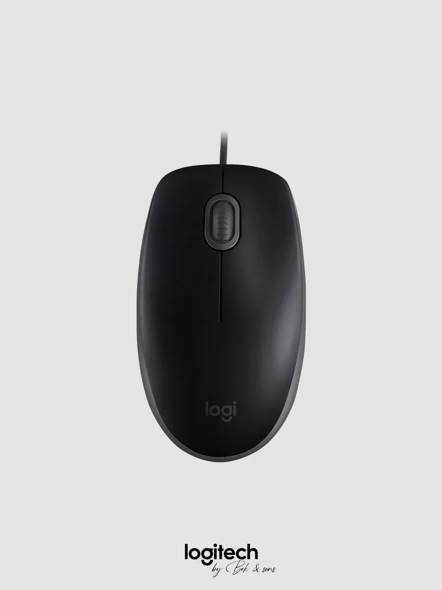 LOGITECH Проводная бесшумная мышь M110 Silent