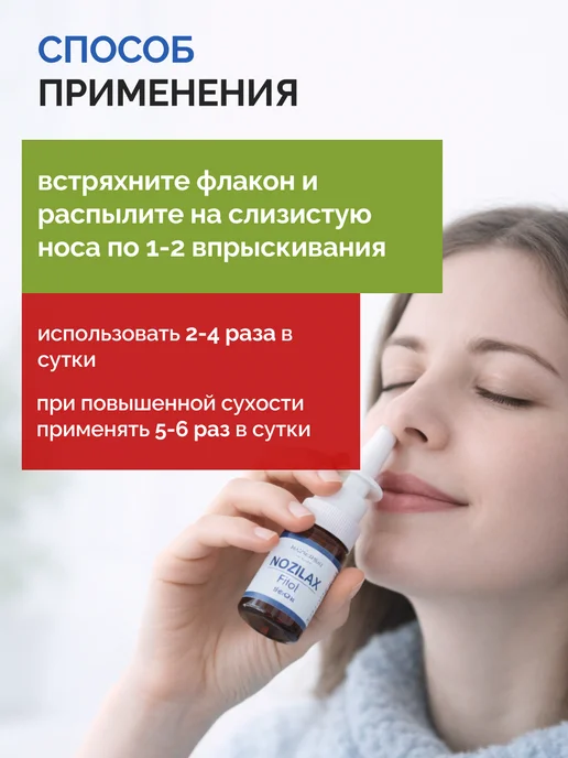 Алфит Плюс Увлажняющий спрей от насморка для взрослых фильтр для носа о…, вариант, фото 4