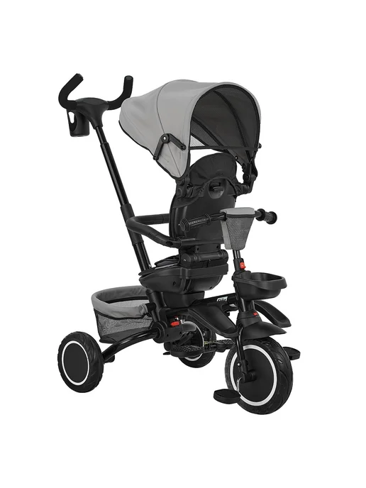 PITUSO Leve Велосипед трехколесный Elite Plus Black 10" 8", серый, фото 3