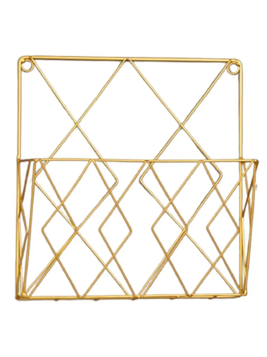 Газетница настенная, железо, 26x25x7 см