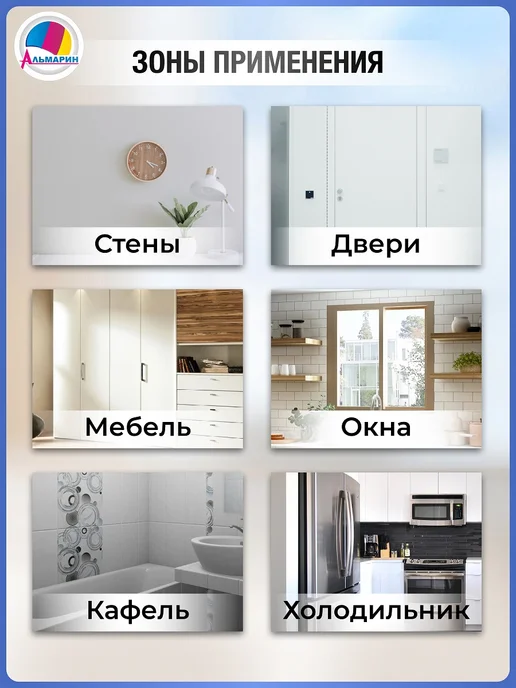 Альмарин Наклейки для игровой зоны Центр уединения, зеленый, фото 7