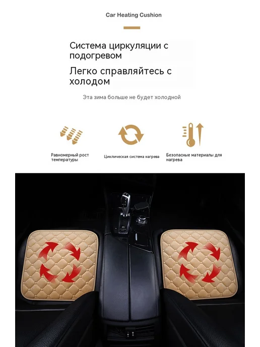 Подушка для сидения Без иглы Серый, серый, фото 14