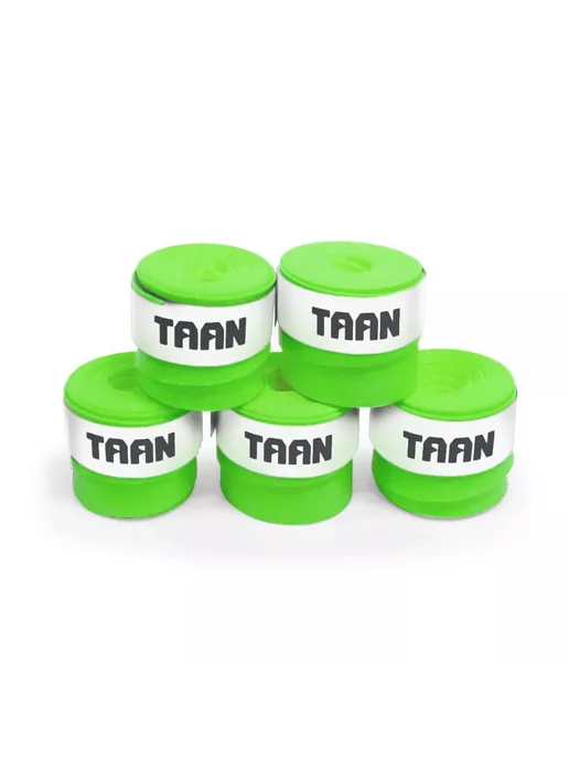 Taan Комплект обмоток для ракеток TW-750 – 5 штук, зеленый, фото 2