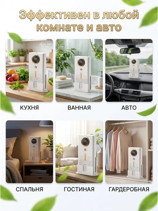 FashionnWWares Озонатор воздуха ионизатор очиститель устранитель запахов, вариант, фото 3