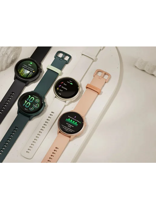 Garmin Vivoactive 6 Metallic Pink with Pink Silicone, розовый, фото 3