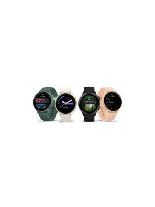 Garmin Vivoactive 6 Metallic Pink with Pink Silicone, розовый, фото 4