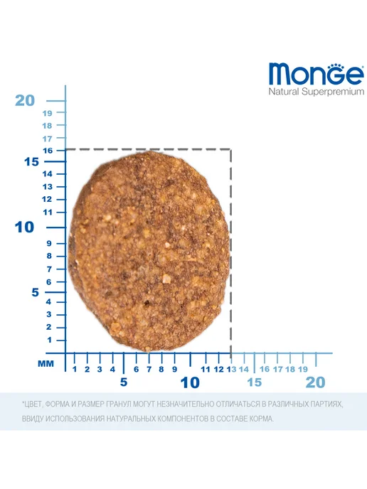 Сухой корм MONGE Монопротеиновый Monoprotein для собак, говядина, 2,6 кг, фото 4