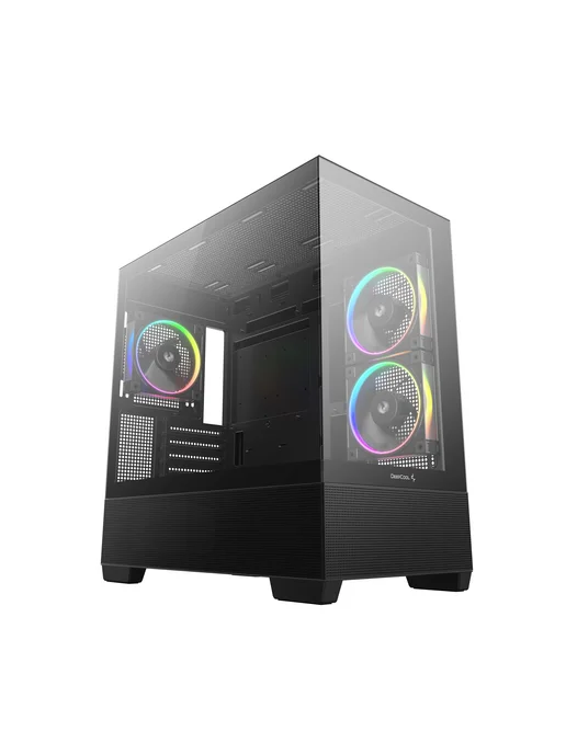 Deepcool Компьютерный корпус CG380 3F, черный, черный, фото 2